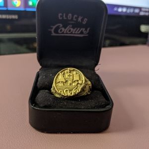 Clocks and Colours  The Kraken Hand Crafted Ring